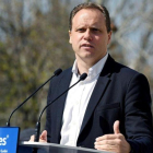 Daniel Lacalle, en un acto en Madrid.