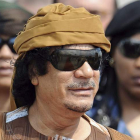 El ex líder libio Muamar al Gadafi.