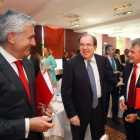 Carlos Ranera, Juan Vicente Herrera y Enrique García Candela.