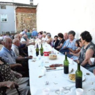 Después de la entrega de placas se sirvió un aperitivo.