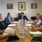 Suárez-Quiñones presidió la junta de seguridad en Bembibre.