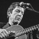 Leonard Cohen, el 17 de noviembre de 1980, en el Palacio de los Deportes de Barcelona..