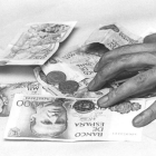 La transacción se realizó todavía en pesetas.