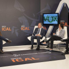 Santiago Abascal durante un momento de la entrevista. E. MARGARETO