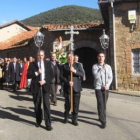 El cortejo procesional recorrió las principales calles de la localidad.