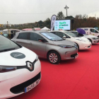 Imagen de la 1ª Feria del Vehículo Eléctrico celebrada en Rubí.