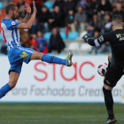 Yuri fue el autor de la recuperación que dio origen al gol de Isi Palazón en una jugada personal del futbolista de Cieza, que se fue hasta de cuatro rivales. L. DE LA MATA