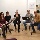 Los integrantes del quinteto Scherzo Música de Cámara, en una imagen reciente. DL