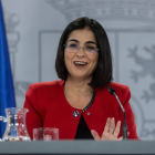 La ministra de Sanidad Carolina Darías. EFE / Rodrigo Jiménez