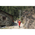 Forna, donde se han quemado seis pajares, dos casas, la carretera, el campo de fútbol y la encina de la plaza.