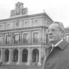 Luis Diego Polo, en foto de archivo, delante del consistorio.