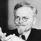 Retrato de Leon Trotsky sacado en 1950 en México, justo antes de su asesinato.