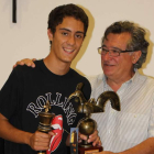 José Ordás, campeón absoluto del torneo de La Virgen.