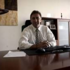 Tomás Castro, presidente de Aletic, en su despacho en un momento de la entrevista
