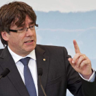 El presidente de la Generalitat, Carles Puigdemont. ROBIN TOWNSEND