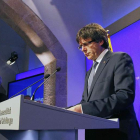 El presidente de la Generalitat, Carles Puigdemont. MARTA PÉREZ