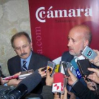 El director general de Carreteras y el presidente de la Cámara de Comercio de Salamanca.