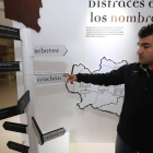 Nombres en leonés en la Casa del Parque de Babia y Luna