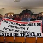 Los trabajadores de Enervisa y Picos de Europa esperan una solución a sus puestos de trabajo