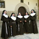 Las cinco monjas mexcanas del convento de las Claras de Carrion de los Condes.