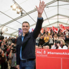 Pedro Sánchez, en Murcia.