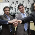 David Alonso, Juan Luis Díez, Israel Alonso y Marco Antonio Izquierdo hacen causa común para que el proyecto de la Cultural se consolide.
