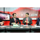 Germán Gavela, Juan Carlos Suárez-Quiñones, Roberto Núñez y Pablo R. Lago, en 'El Filandón'.
