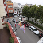 Vista de Cacabelos desde el balcón del Ayuntamiento. ANA F. BARREDO