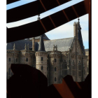 Imagen del Palacio de Gaudí, que estará en obras durante dos años. MARCIANO