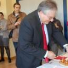 El sorteo se realizó con trozos de empanada de modo que cada pedazo pertenecía a un aspirante