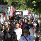 Primer domingo del Rastro en Papalaguinda tras su traslado desde la explanada de Clarés.