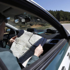 Un agente de la Guardia Civil, durante un operativo de búsqueda.