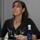 Marisa Alija, en un momento de la conferencia que pronunció ayer en León