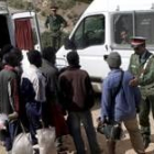 La policía marroquí detiene a un grupo de inmigrantes que intentaba pasar a España