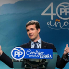 El vicesecretario de comunicación del Partido Popular y diputado por Ávila, Pablo Casado.