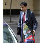 El juez Pablo Ruz a su salida de la Audiencia Nacional.