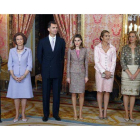 La infanta Cristina, en el que fue su último acto oficial con la familia real, en octubre del 2011.