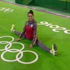 Carolina Rodríguez entra mañana a escena en los Juegos Olímpicos de Río. DL