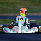 Vidales tiene en su mano el campeonato de la WSK. NACHO NÚÑEZ