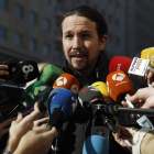 El secretario general de Podemos, Pablo Iglesias. EMILIO NARANJO