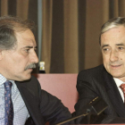 El ex presidente de CCM, Hernández Moltó y el ex director general Ortega.
