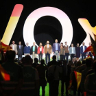 Multitudinario acto de Vox en el pabellón de Vistalegre, el pasado 7 de octubre.