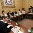 La comisión permanente de Acom, la asociación nacional de municipios mineros, se reunió ayer en León