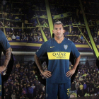 Efigies de los jugadores de Boca Juniors