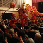 Un momento de las actuaciones del Instituto Confucio en el Teatro San Francisco. RAMIRO