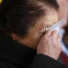 Una vecina de Vega de Infanzones llora la muerte de Raúl Centeno
