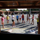 Una de las actividades realizadas en el Coto Escolar.