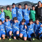 Formación del equipo del Cacabelense que milita en la 2.ª División Provincial Infantil.