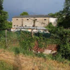 La casa afectada por las llamas, en Huertas del Sacramento.