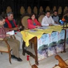 Un momento de la presentación ayer de la marcha contra la droga